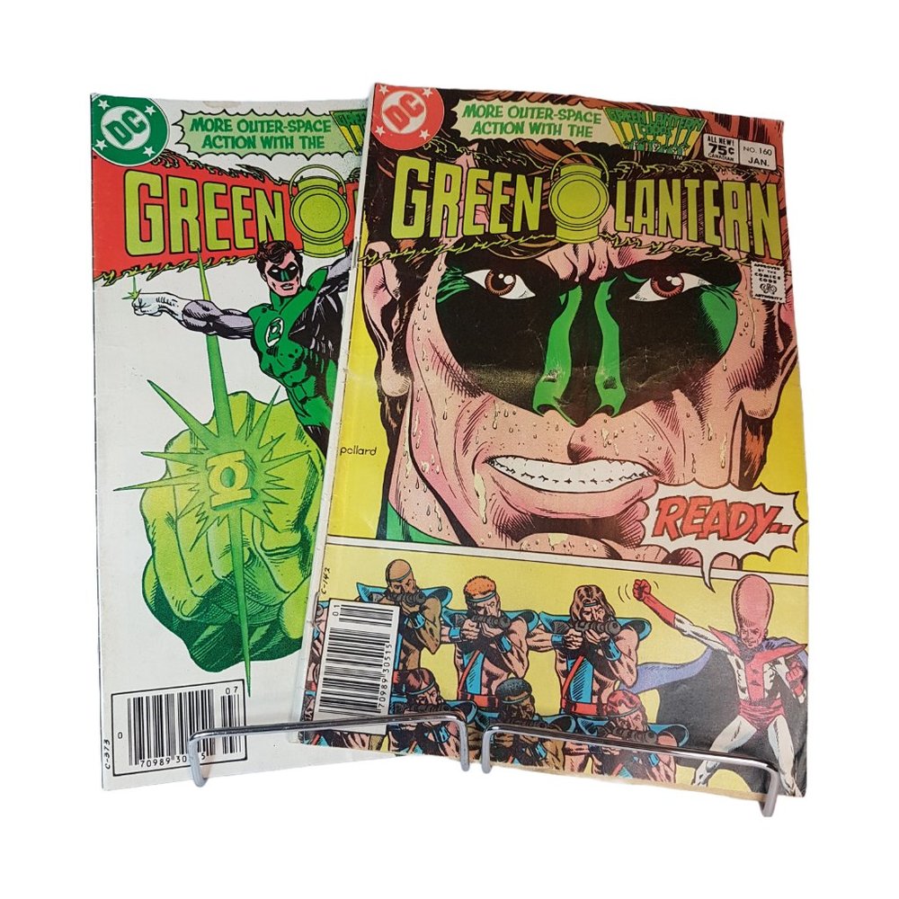 Set of 2 Comic Books DC Comics Green Lantern #160 #166 (1983) Vintage Comics